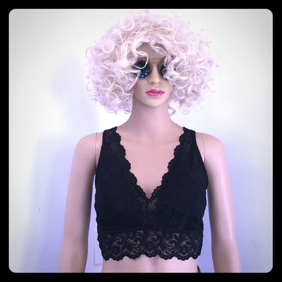 Unbranded Other - 🔴6/$20Midnight Black Lace Bralette and Halter TOP